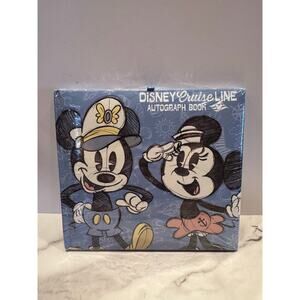 Disney Cruise Line Captain Mickey autograph and photograph book